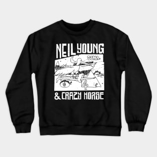 Neil Young And Crazy Horse Crewneck Sweatshirt